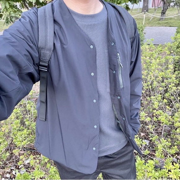 Solotex Japan Tech Cardigan / Blouson Military Liner Silhouette Mesh Insulation - Picture 3 of 16